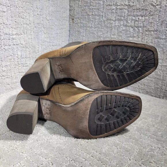 Trask Vaden Women's Size 10M US Brown Leather Chelsea Ankle Bootie Boots 36-0940 - Picture 7 of 12